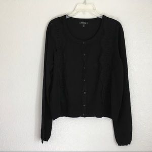 Torrid Lace Cardigan Black XL/1